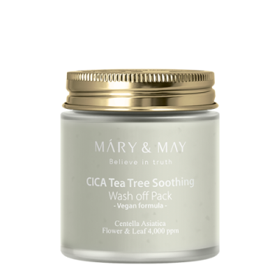 Mary & May CICA TeaTree Soothing Wash off Pack / Скраб | Товары для красоты | V4.Ru: Маркетплейс