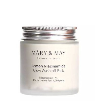 Mary & May Lemon Niacinamide Glow Wash off Pack / Скраб | Товары для красоты | V4.Ru: Маркетплейс