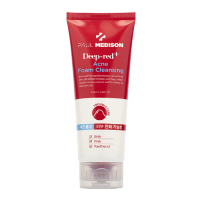 Paul Medison Deep-Red Acne Foam Cleansing / Лицо | Товары для красоты | V4.Ru: Маркетплейс