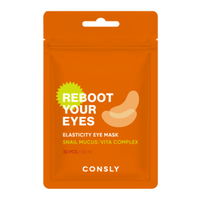 Consly Eyes Reboot Snail Mucus & Vita Complex Elasticity Eye Mask, 30pcs / Спреи | Товары для красоты | V4.Ru: Маркетплейс