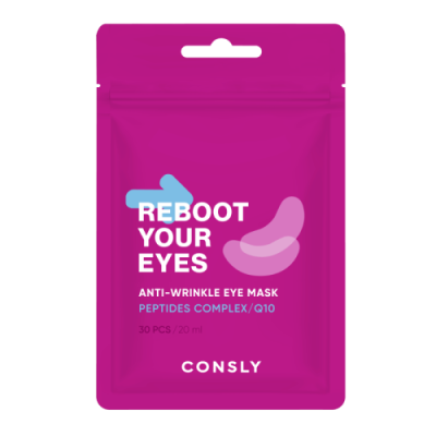 Consly Eyes Reboot Peptides & Q10 Anti-Wrinkle Eye Mask, 30pcs / Спреи | Товары для красоты | V4.Ru: Маркетплейс