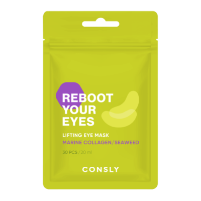 Consly Eyes Reboot Marine Collagen & Seaweed Lifting Eye Mask, 30pcs / Спреи | Товары для красоты | V4.Ru: Маркетплейс