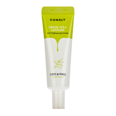 Consly Green Tea & Caffeine Anti-Puffiness Eye Cream / Для кожи вокруг глаз | Товары для красоты | V4.Ru: Маркетплейс