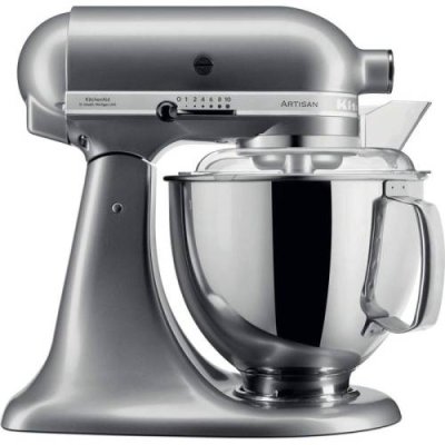 KitchenAid Кухонный комбайн 3 л 300 Вт, 10 скоростей, серебристый 5KSM175PSEMS KitchenAid / Кухонные комбайны | Товары для дома | V4.Ru: Маркетплейс