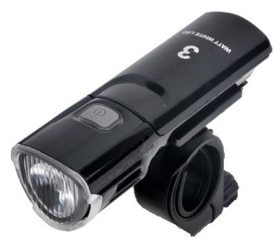 Фара велосипедная, Vinca Sport, CREE диод, 200lumens, 3 режима работы, с батарейками, черная,VL 226 / Фары и фонари для велосипеда | Спорт и отдых | V4.Ru: Маркетплейс