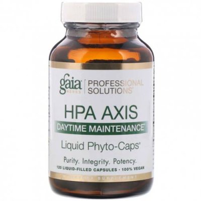 Gaia Herbs Professional Solutions, Средство для борьбы со стрессом из серии HPA Axis, для равновесия каждый день, 120 капсул, заполненных жидкостью / Препараты на основе трав | Аптека | V4.Ru: Маркетплейс