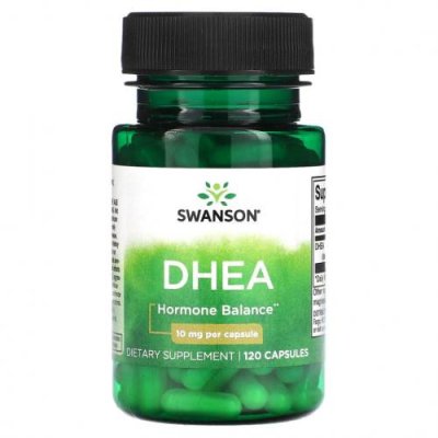 Swanson, ДГЭА, 10 мг, 120 капсул DHEA / Аптека | V4.Market