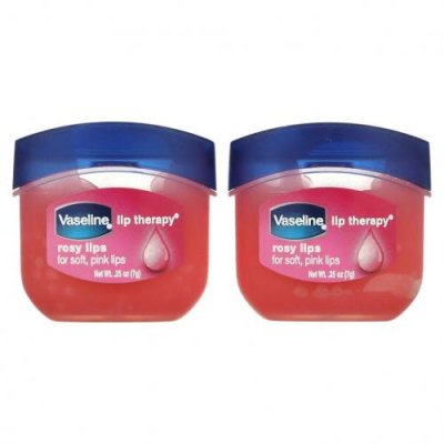 Vaseline, Lip Therapy, розовые губы, 2 упаковки по 7 г (0,25 унции) Оттенок / Аптека | V4.Market