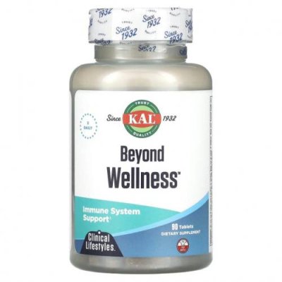 KAL, Beyond Wellness, 90 таблеток Препараты для иммунитета на основе грибов / Аптека | V4.Market