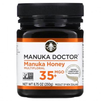 Manuka Doctor, мед манука из разнотравья, MGO 35+, 250 г (8,75 унции) Мед манука / Аптека | V4.Market