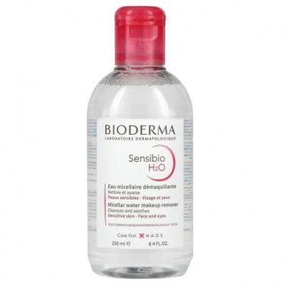 Bioderma, Sensibio H2O, мицеллярная вода для снятия макияжа, 250 мл (8,4 жидк. Унции) Средства для снятия макияжа / Аптека | V4.Market