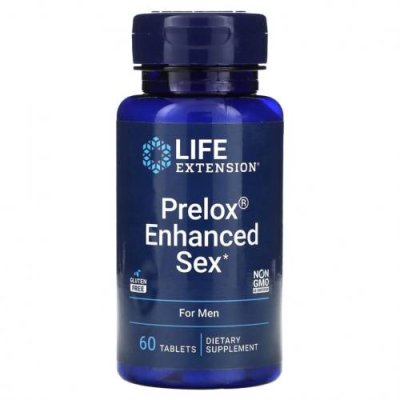 Life Extension, Prelox Enhanced Sex, для мужчин, 60 таблеток Добавки для мужчин / Аптека | V4.Market