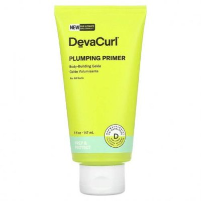 DevaCurl, Plumping Primer, Body-Building Gelee, 147 мл (5 жидк. Унций) Гель / Аптека | V4.Market