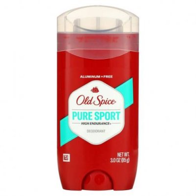 Old Spice, High Endurance, Pure Sport, дезодорант для спорта, 85 г (3 унции) Мужской дезодорант / Аптека | V4.Market