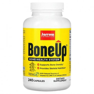 Jarrow Formulas, Bone-Up, 240 капсул Формулы для Костей / Аптека | V4.Market