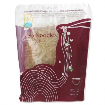 Sea Tangle Noodle Company, лапша из бурых водорослей с кофейной ягодой, 340 г (12 унций) Паста / Аптека | V4.Market