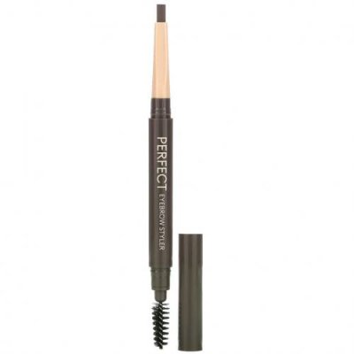 Missha, Perfect Eyebrow Styler, серо-коричневый, 0,15 г (0,005 унции) Уход за бровями / Аптека | V4.Market