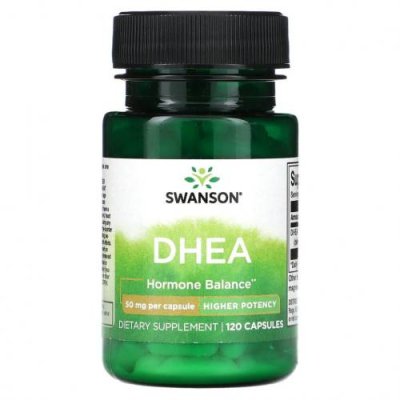 Swanson, ДГЭА, 50 мг, 120 капсул DHEA / Аптека | V4.Market