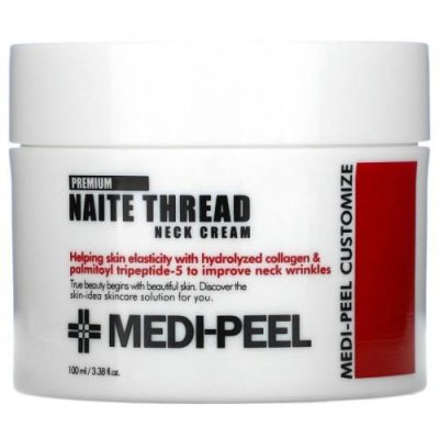 Medi-Peel, Premium Naite Thread, крем для шеи, 100 мл (3,38 жидк. унции) Корейские увлажняющие средства и кремы / Аптека | V4.Market