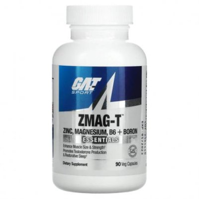 GAT, ZMAG-T, 90 вегетарианских капсул ZMA / Аптека | V4.Market