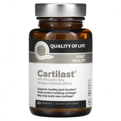 Quality of Life Labs, Cartilast, 60 капсул D3 (холекальциферол) / Аптека | V4.Market