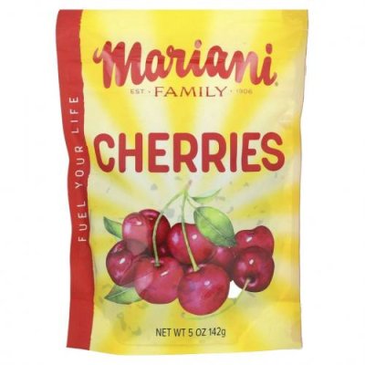 Mariani Dried Fruit, вишня премиального качества, 142 г (5 унций) Вишня / Аптека | V4.Market