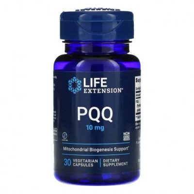 Life Extension, Капсулы с PQQ (пирролохинолинхиноном), 10 мг, 30 вегетарианских капсул PQQ ( пирролохинолинхинон) / Аптека | V4.Market