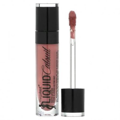 wet n wild, Матовая губная помада MegaLast Liquid Catsuit, бунтарская роза, 6 г (0,21 унции) Губная помада / Аптека | V4.Market