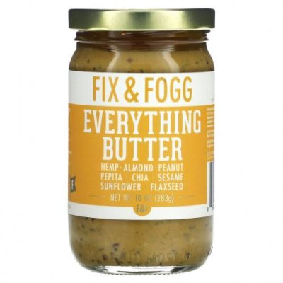 Fix & Fogg, Everything Butter, 283 г (10 унций) Масла и спреды / Аптека | V4.Market