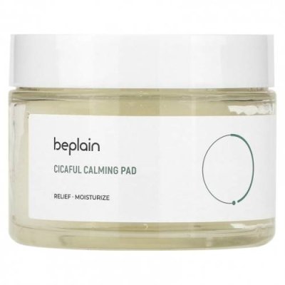 Beplain, Cicaful Calming Pad, 60 подушечек, 140 г (4,93 унции) Тоники / Аптека | V4.Market