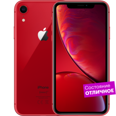 Смартфон Apple iPhone XR 64GB Красный  "Отличное состояние" / Б/у смартфоны | Электроника | V4.Ru: Маркетплейс