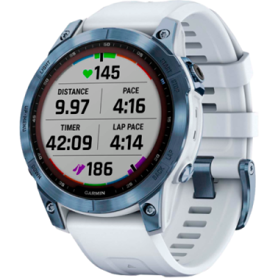 Умные часы  Garmin Fenix 7 Sapphire Solar Blue (010-02540-25) / Все умные часы | Электроника | V4.Ru: Маркетплейс