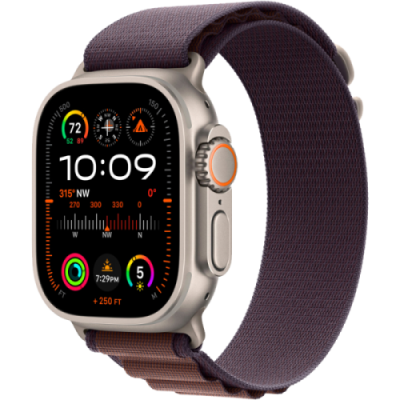 Умные часы  Apple Watch Ultra 2, 49 мм, S, Alpine Loop, Indigo (MRFE3) / Все умные часы | Электроника | V4.Ru: Маркетплейс