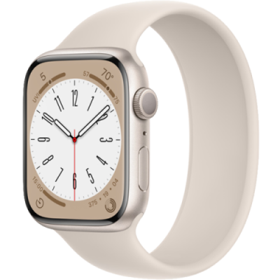 Умные часы  Apple Watch Series 8, 45 мм, M/L, Starlight Aluminium (MNUQ3) / Все умные часы | Электроника | V4.Ru: Маркетплейс