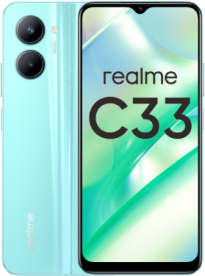 Смартфон realme C33 128GB Синий RU / Мобильные телефоны | Электроника | V4.Ru: Маркетплейс