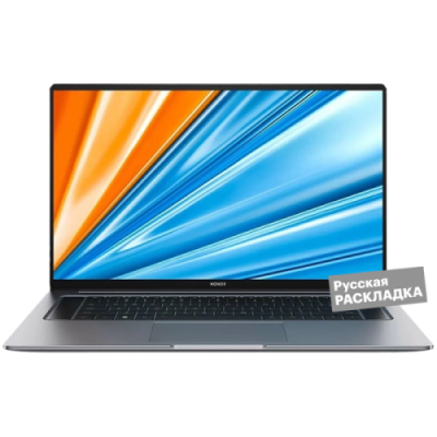 Ноутбук HONOR MagicBook X16, 2024,  i5 16+512GB 16" Космический Серый (5301AHHM) DOS / Ноутбуки | Электроника | V4.Ru: Маркетплейс