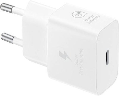 Сетевое зарядное устройство Samsung T2510 25Вт USB Type-C белый / Сетевые зарядные устройства | Электроника | V4.Ru: Маркетплейс