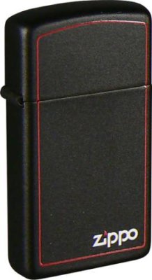 Зажигалка ZIPPO Slim® с покрытием Black Matte, латунь/сталь, чёрная, матовая, 30x10x55 мм / Подарки охотнику | Товары для дома | V4.Ru: Маркетплейс