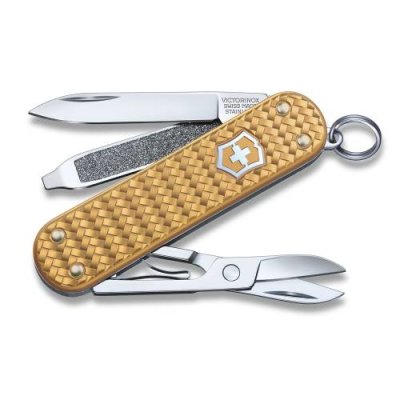 Нож перочинный Victorinox Classic SD Precious Alox "Brass Gold", 58 мм, 5 функций / Раскладные | Товары для дома | V4.Ru: Маркетплейс