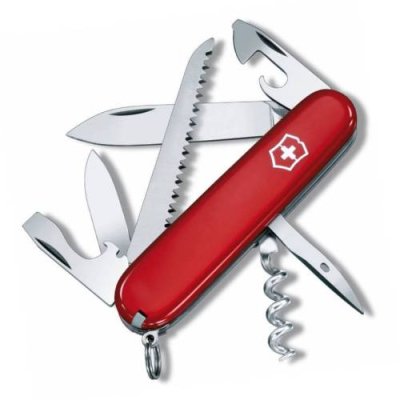 Нож швейцарский Victorinox Camper, сталь X55CrMo14, рукоять Cellidor®, красный / Раскладные | Товары для дома | V4.Ru: Маркетплейс