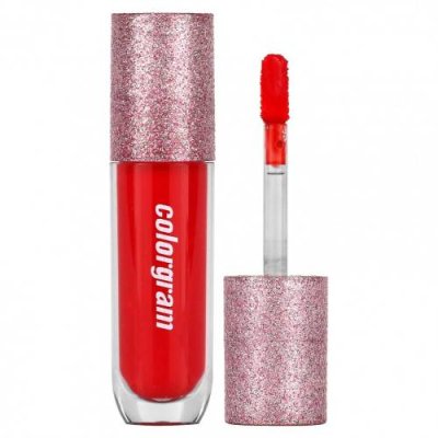 Colorgram, Thunderbolt Tint Lacquer, 02 Heart Tok: Классический ярко-красный, 4,5 г (0,15 унции) Оттенок / Аптека | V4.Market