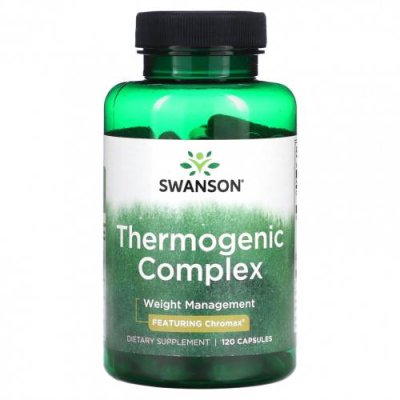 Swanson, Thermogenic Complex, 120 капсул Диетические средства / Аптека | V4.Market