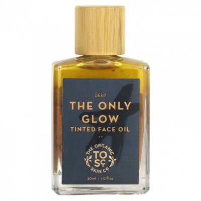 The Organic Skin Co., The Only Glow, тонирующее масло для лица, глубокий, 1 фл. (30 мл) Масла для лица / Аптека | V4.Market