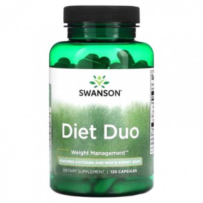 Swanson, Diet Duo, 120 капсул Диетические средства / Аптека | V4.Market