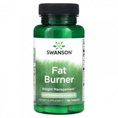 Swanson, Fat Burner, 60 таблеток Жиросжигатели / Аптека | V4.Market