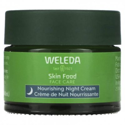 Weleda, Skin Food, уход за лицом, питательный ночной крем, 40 мл (1,3 жидк. Унции) Ночные увлажняющие средства и кремы / Аптека | V4.Market