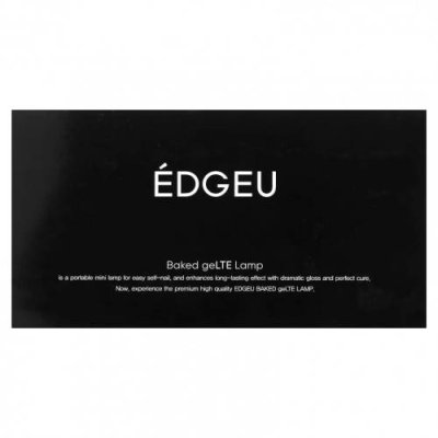 Edgeu, Запеченная лампа geLTE, 1 шт. Инструменты для маникюра / Аптека | V4.Market