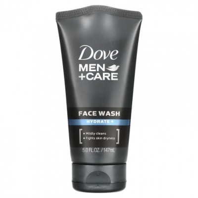 Dove, Men + Care, гель для умывания, увлажнение, 147 мл (5 жидк. Унций) Уход за лицом / Аптека | V4.Market