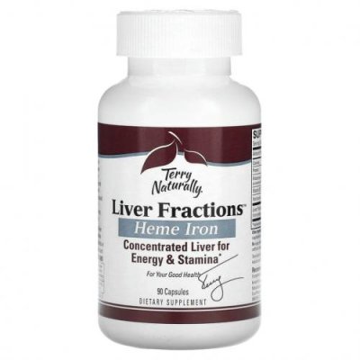 Terry Naturally, Liver Fractions, 90 капсул Препараты для печени / Аптека | V4.Market