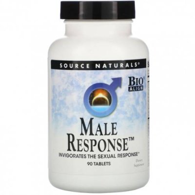 Source Naturals, Male Response, 90 таблеток Добавки для мужчин / Аптека | V4.Market